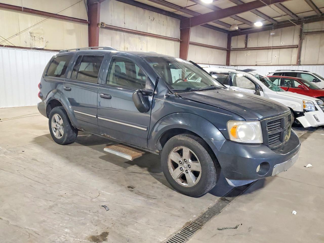 2007 Dodge Durango Limited Blue vin: 1D8HB58PX7F581964