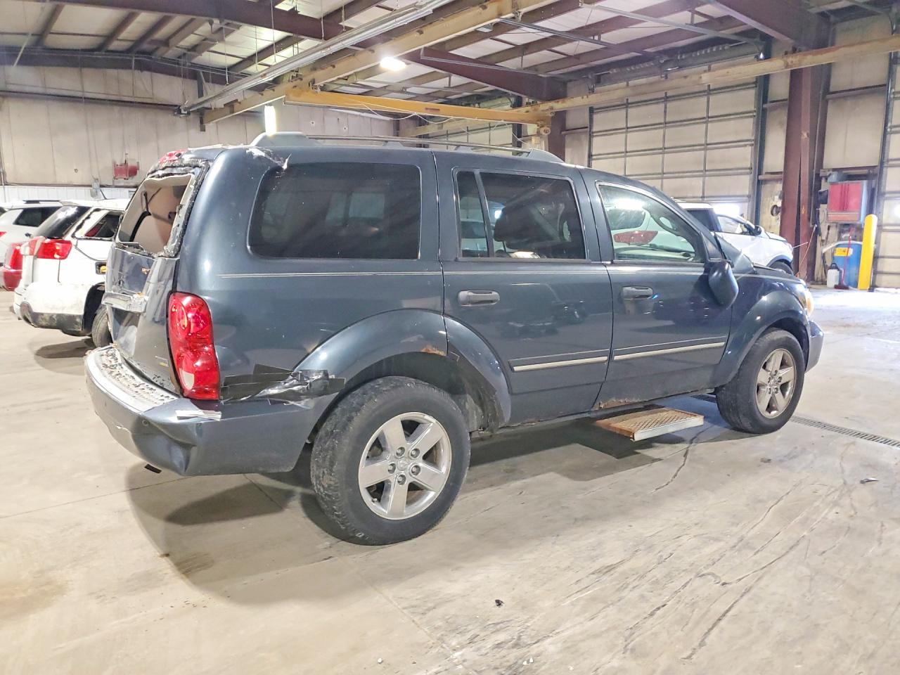 2007 Dodge Durango Limited Blue vin: 1D8HB58PX7F581964