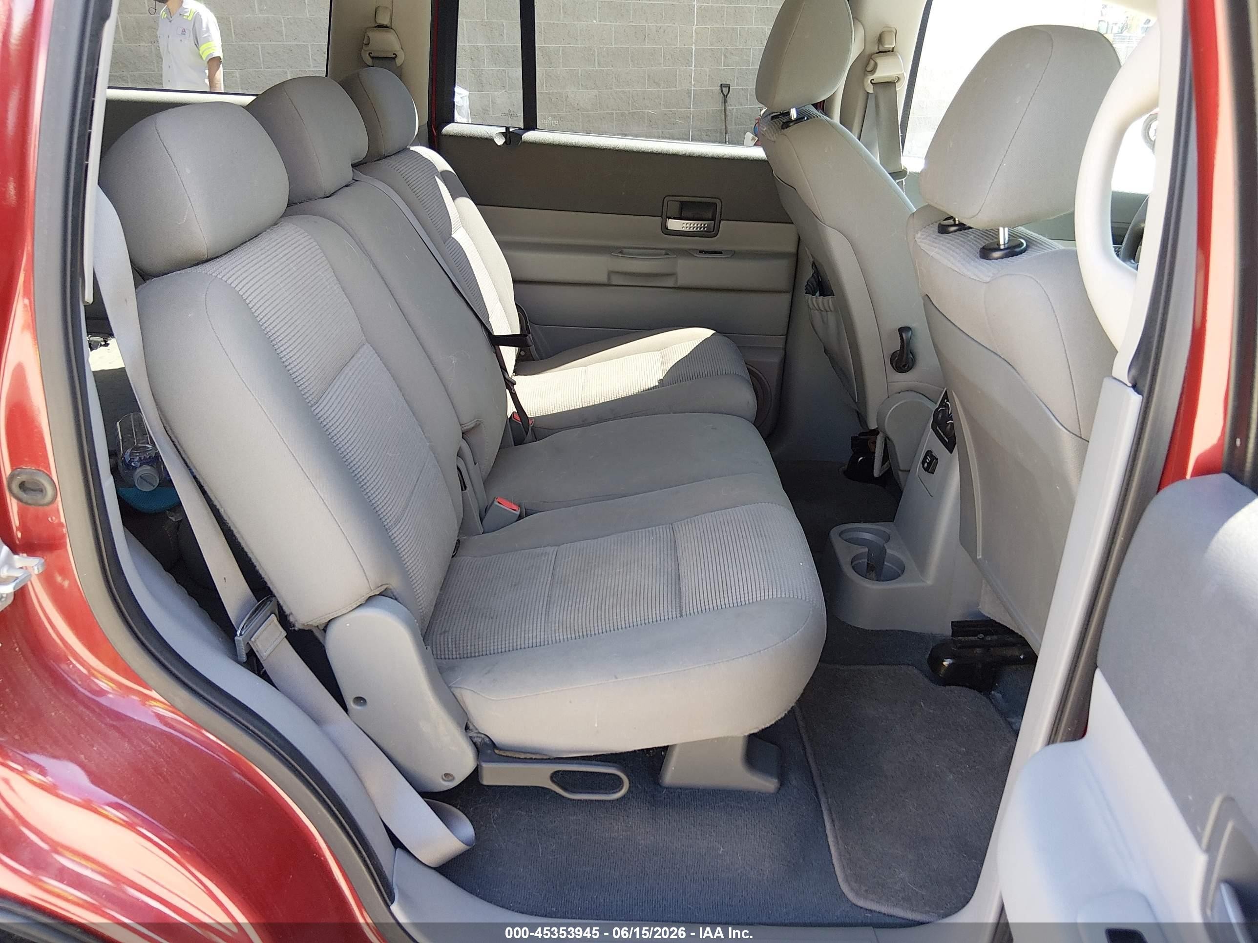 2008 Dodge Durango Adventurer Красный vin: 1D8HB68268F114777
