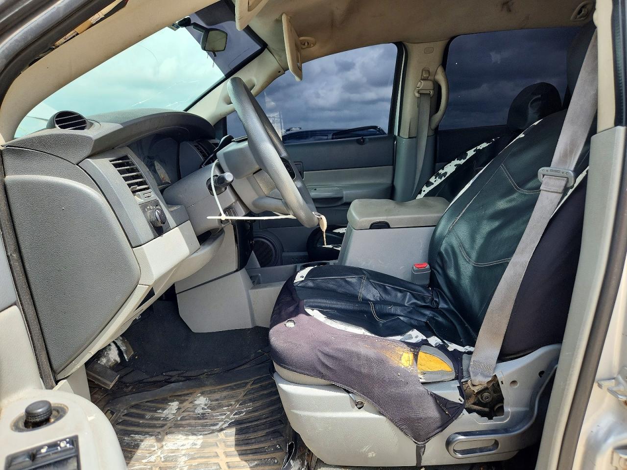 2008 Dodge Durango Sxt Silver vin: 1D8HD38K48F151562