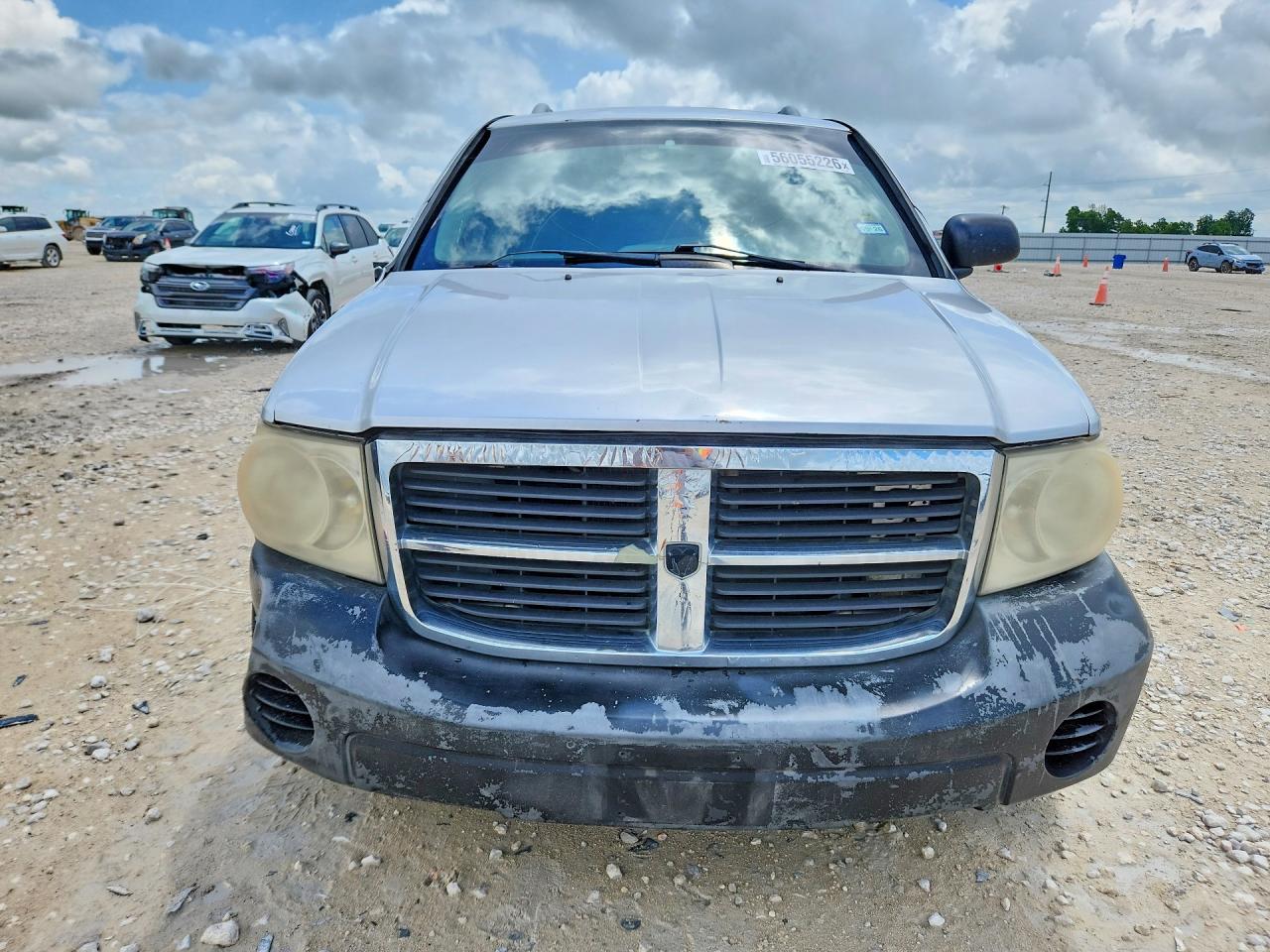 2008 Dodge Durango Sxt Silver vin: 1D8HD38K48F151562