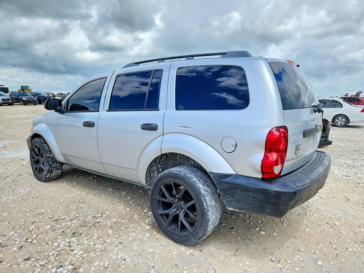 2008 Dodge Durango Sxt Silver vin: 1D8HD38K48F151562