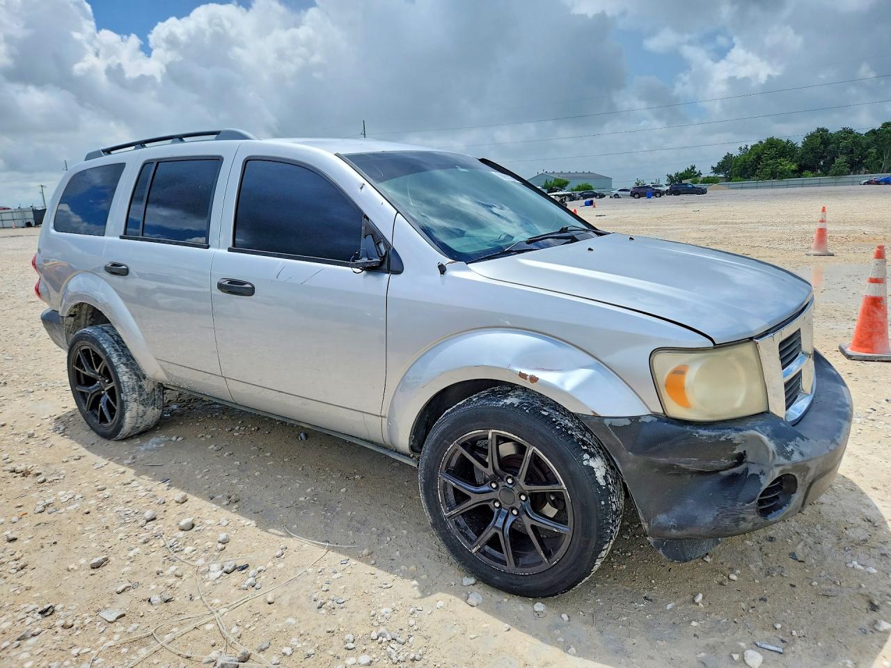 2008 Dodge Durango Sxt Silver vin: 1D8HD38K48F151562
