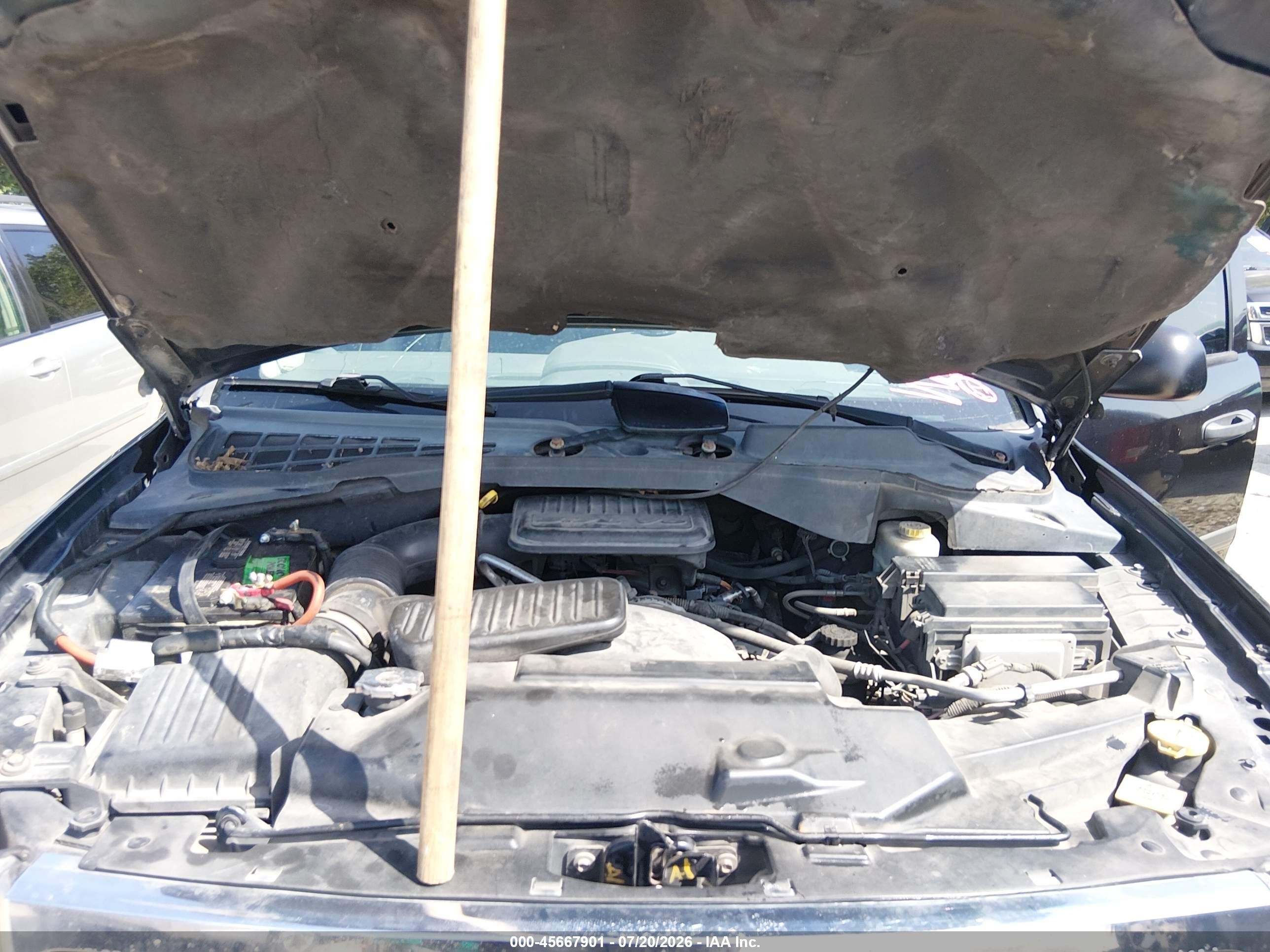 2007 Dodge Durango Sxt Black vin: 1D8HD38K57F579672