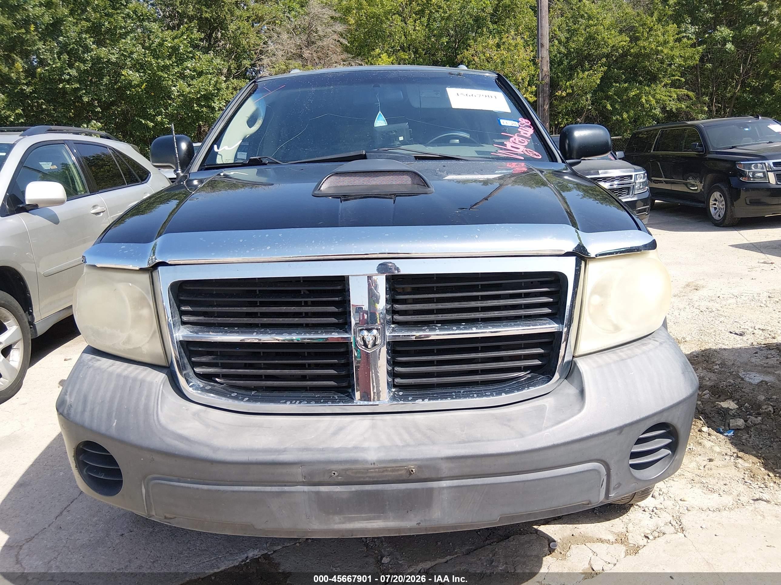 2007 Dodge Durango Sxt Black vin: 1D8HD38K57F579672