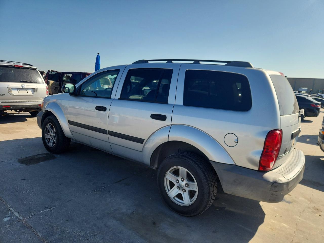2007 Dodge Durango Sxt Silver vin: 1D8HD38K87F521474