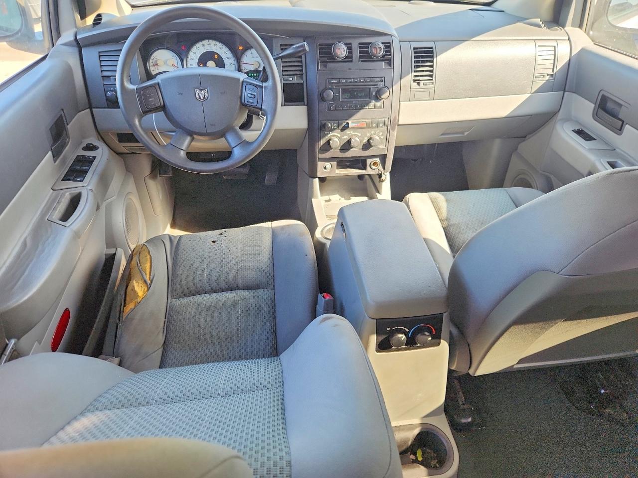 2007 Dodge Durango Sxt Silver vin: 1D8HD38K87F521474