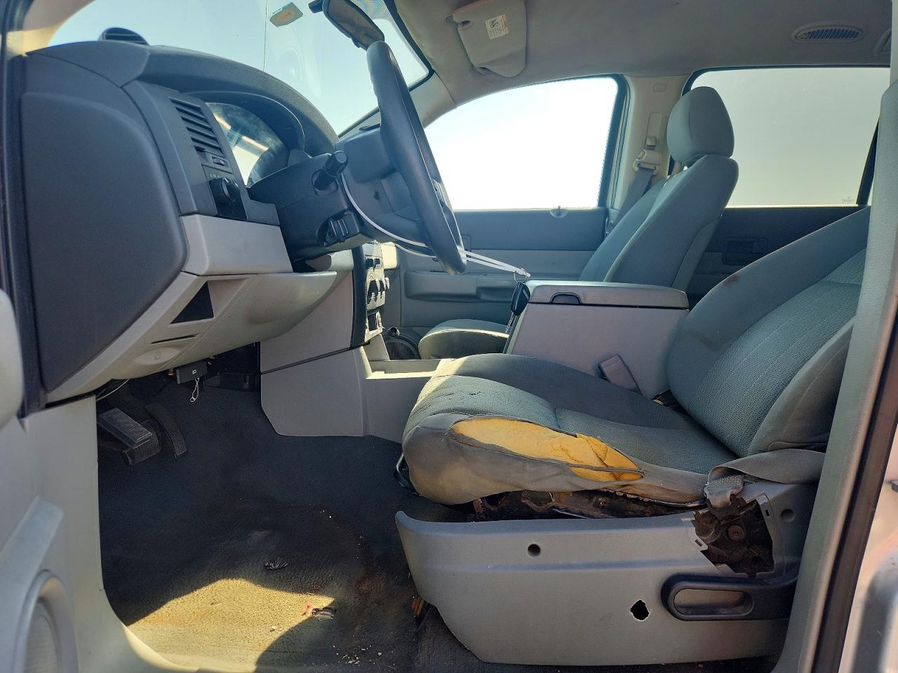 2007 Dodge Durango Sxt Silver vin: 1D8HD38K87F521474
