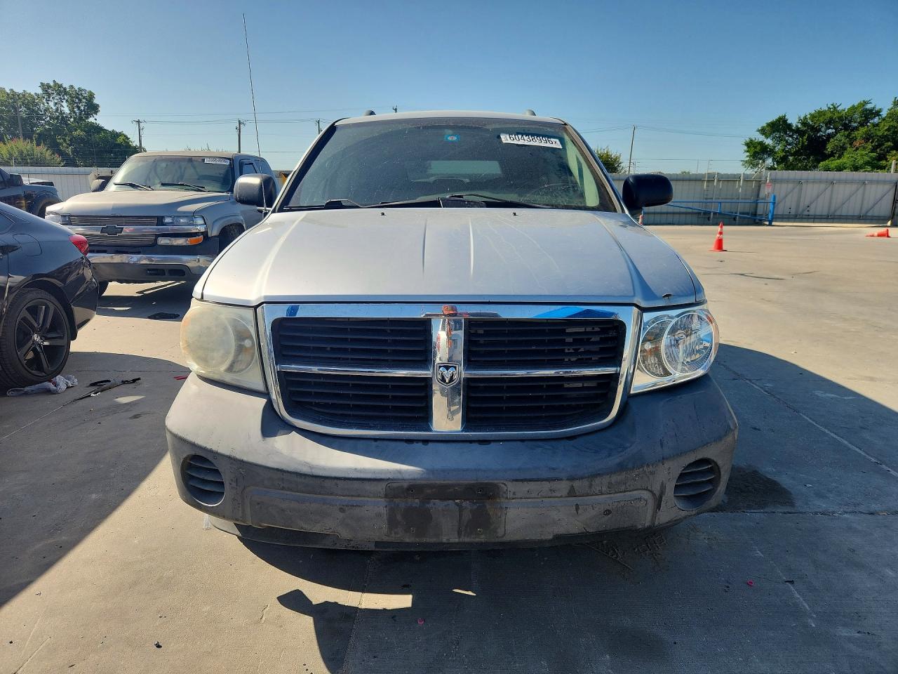 2007 Dodge Durango Sxt Silver vin: 1D8HD38K87F521474