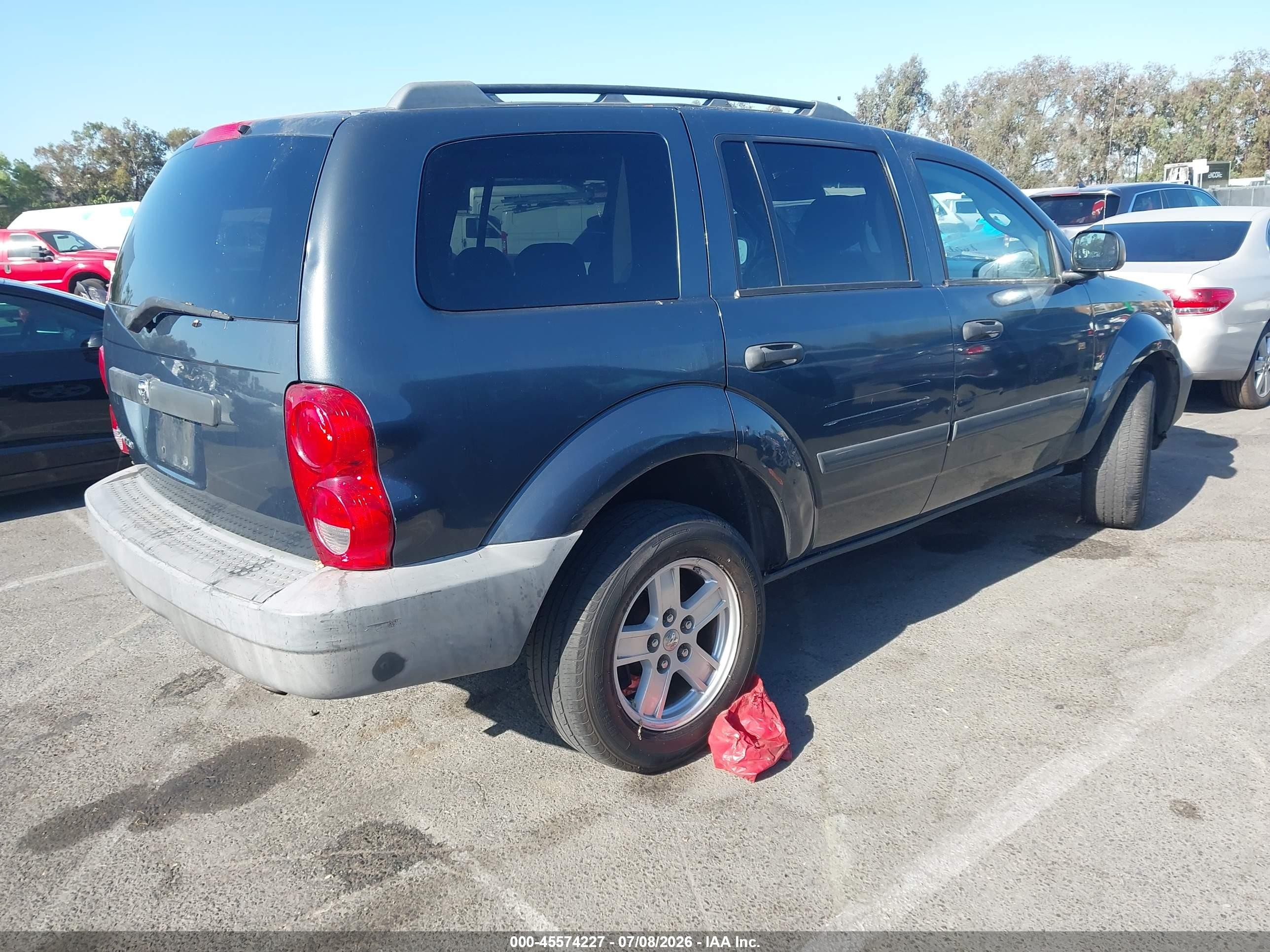 2008 Dodge Durango Sxt Gray vin: 1D8HD38K88F103403