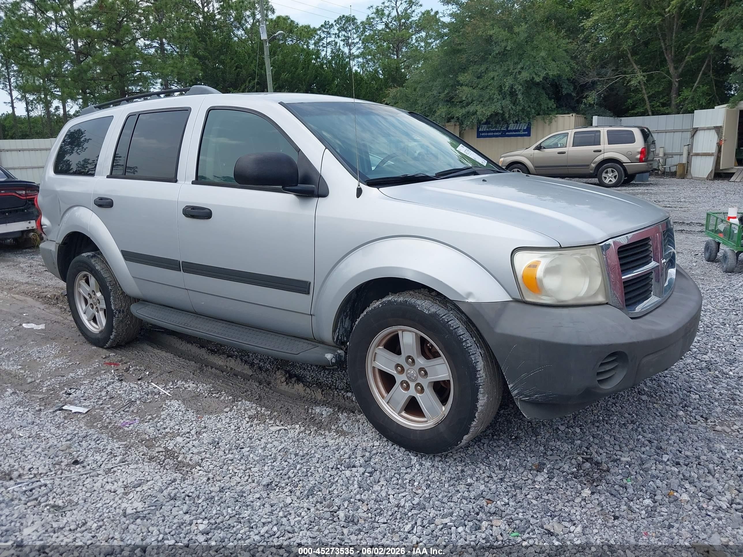 2008 Dodge Durango Sxt Silver vin: 1D8HD38N68F148009
