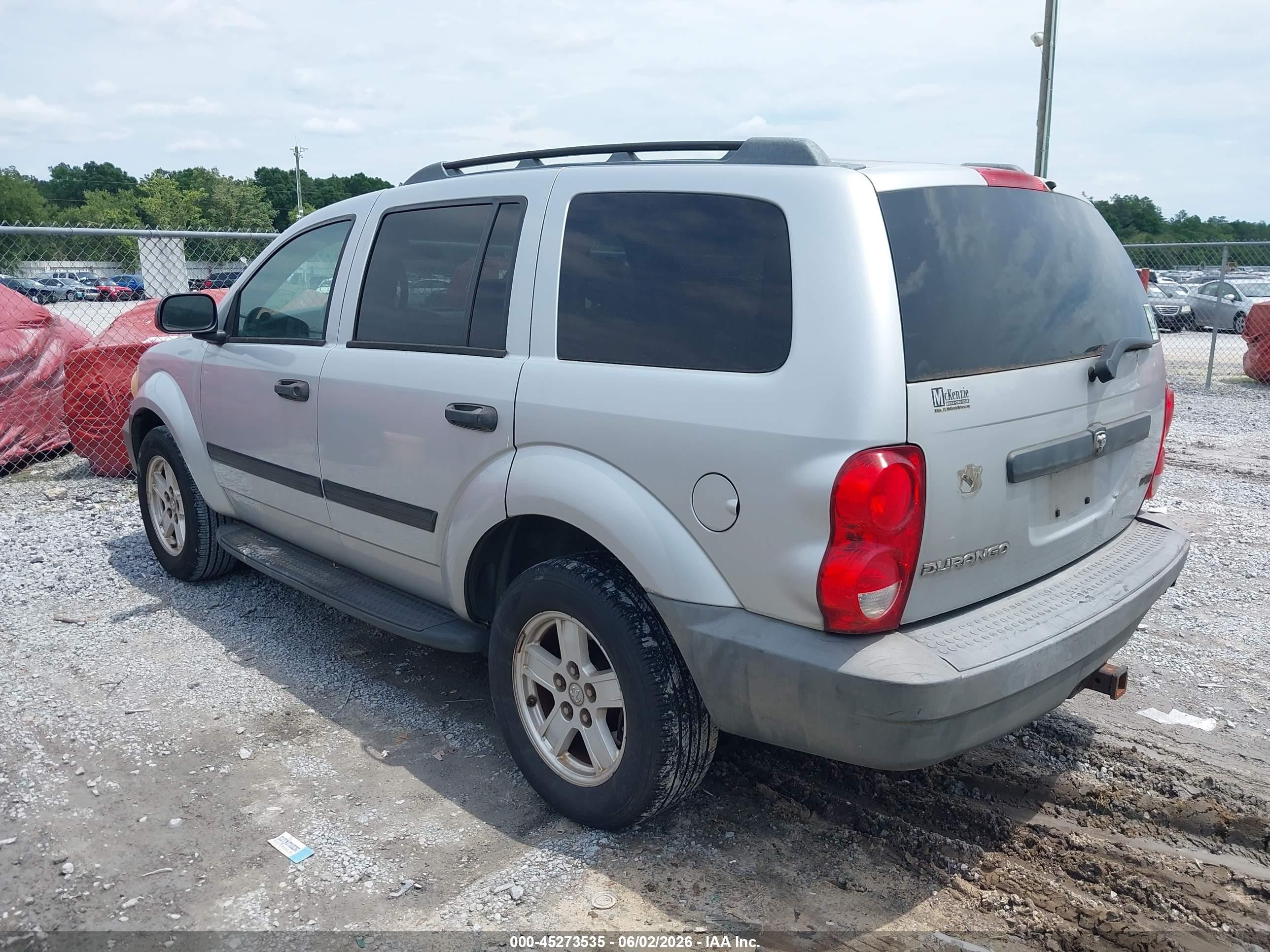 2008 Dodge Durango Sxt Silver vin: 1D8HD38N68F148009