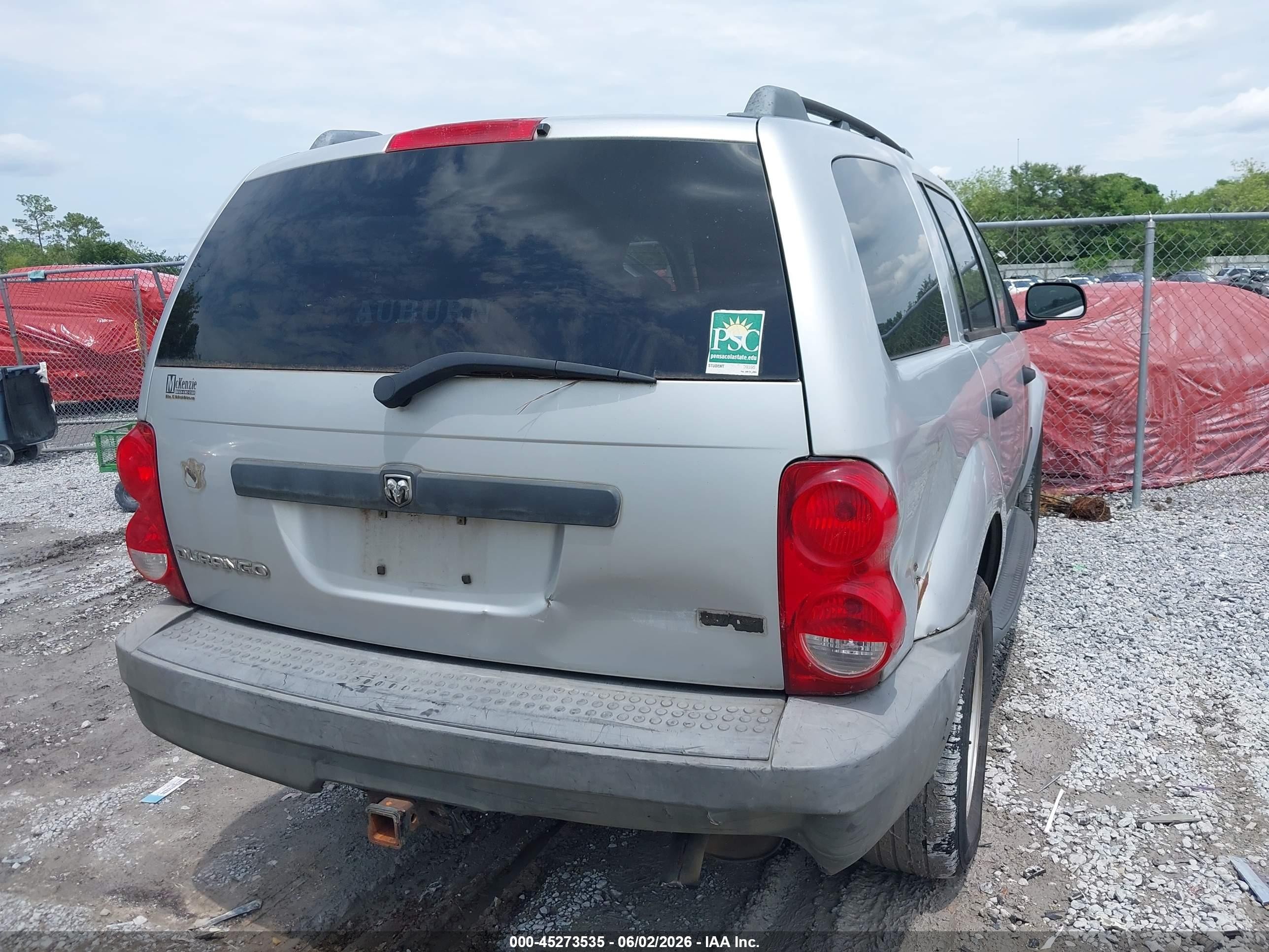 2008 Dodge Durango Sxt Silver vin: 1D8HD38N68F148009