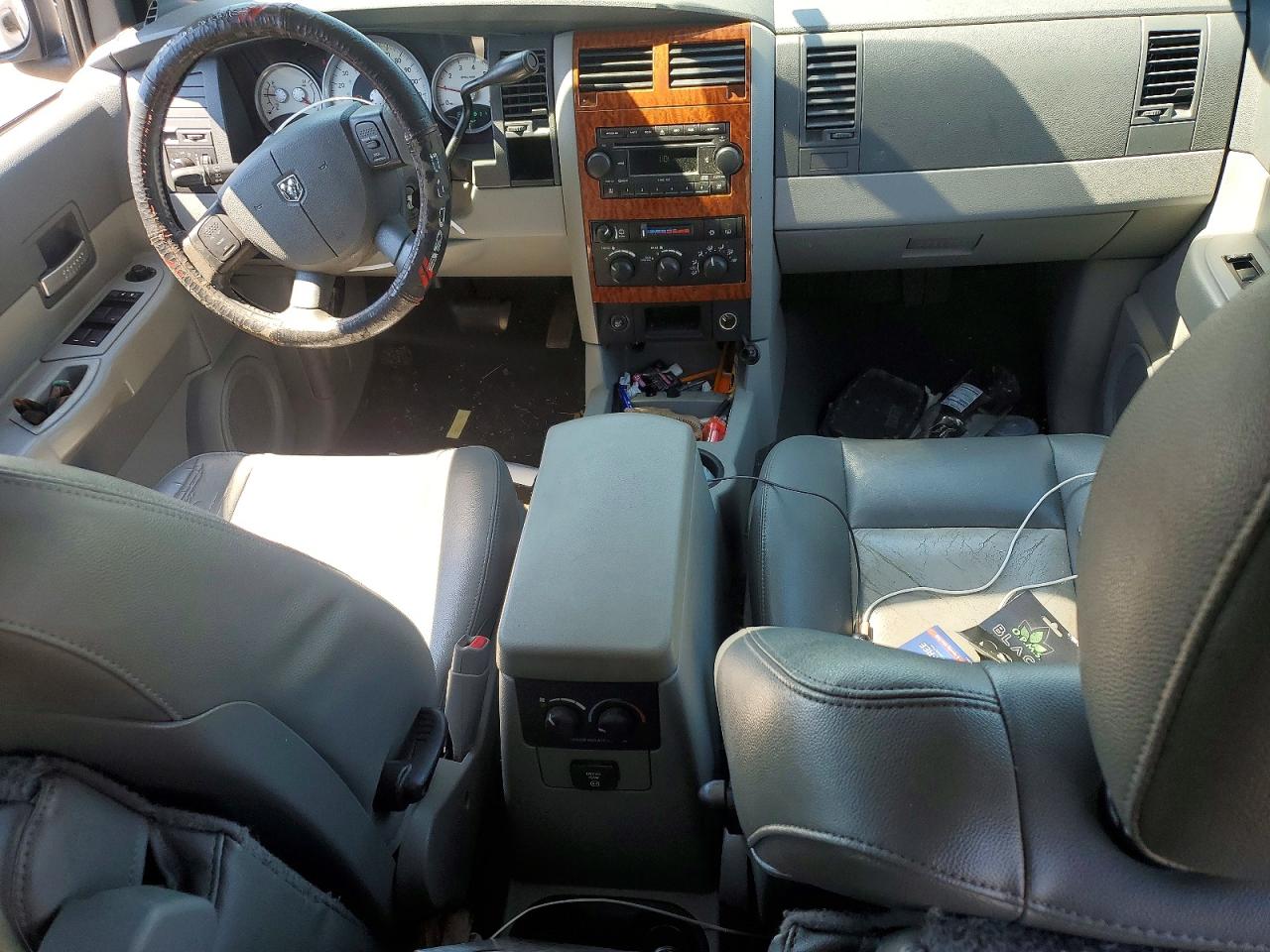 2007 Dodge Durango Slt Blue vin: 1D8HD48267F566631