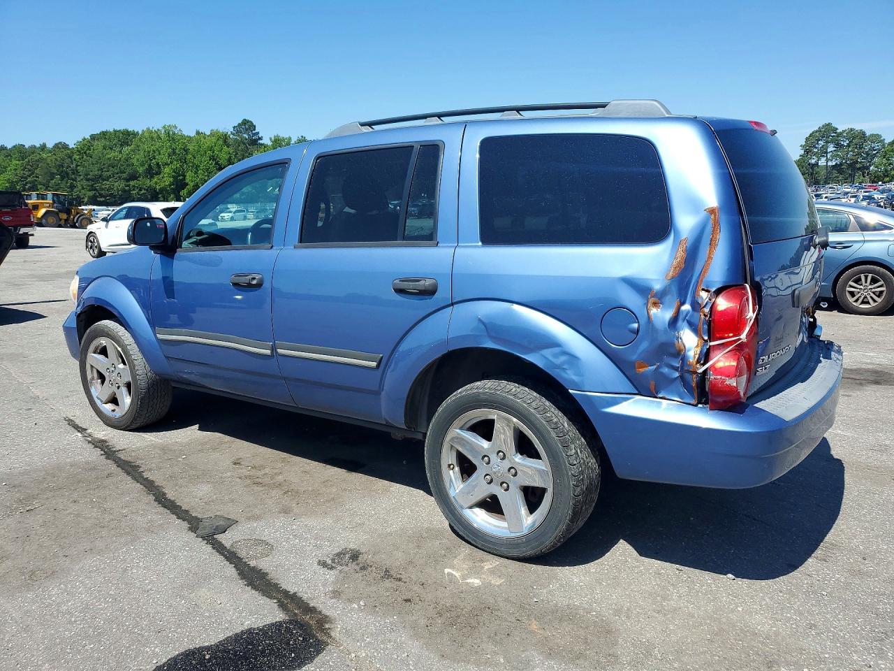 2007 Dodge Durango Slt Blue vin: 1D8HD48267F566631
