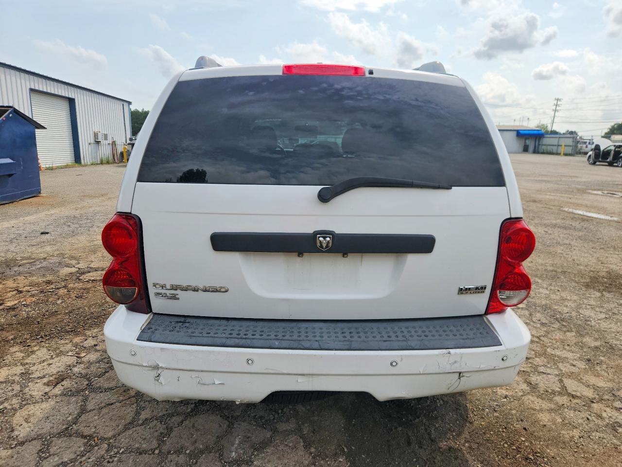 2008 Dodge Durango Slt White vin: 1D8HD48288F101205
