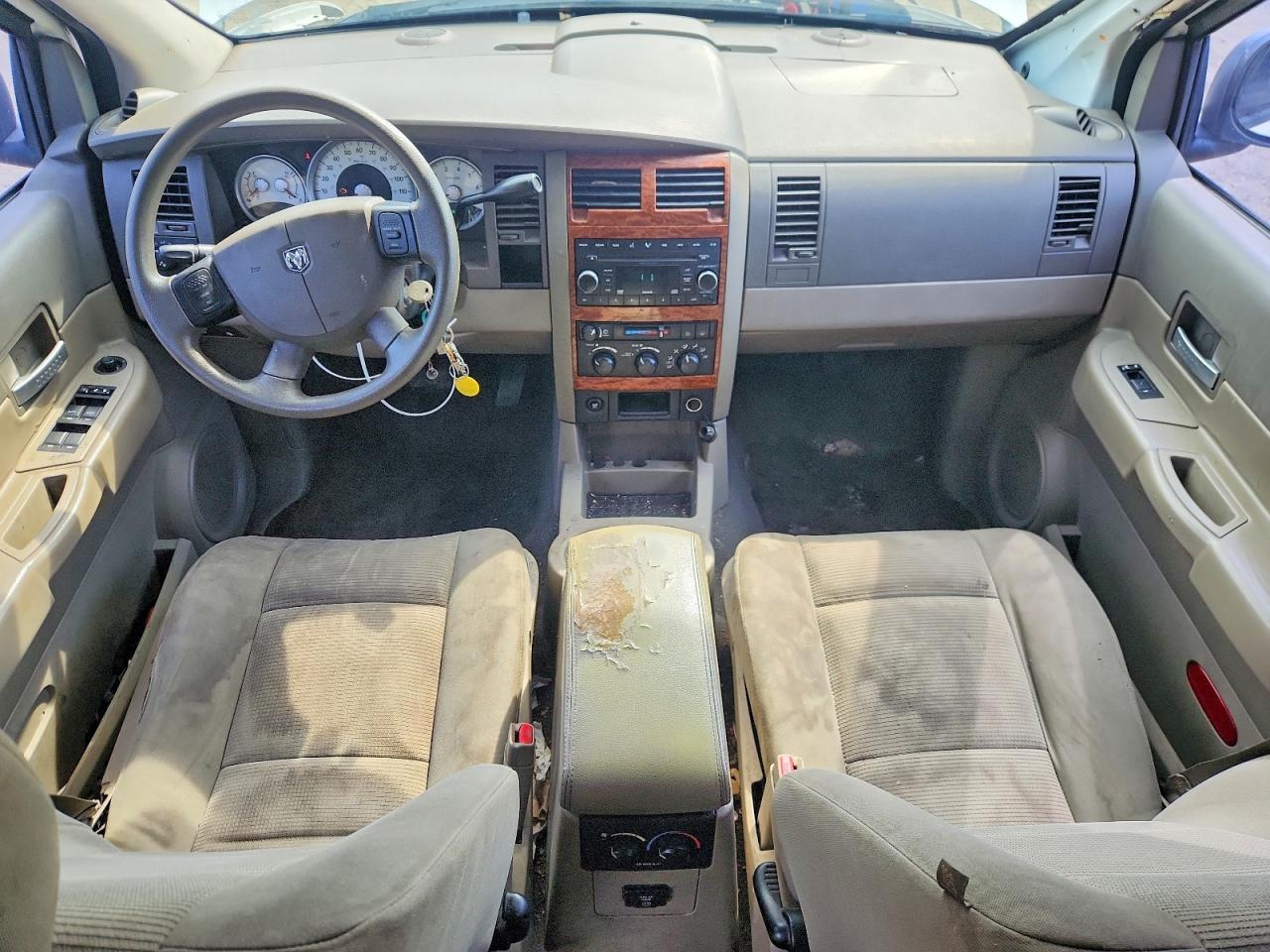 2008 Dodge Durango Slt White vin: 1D8HD48288F101205