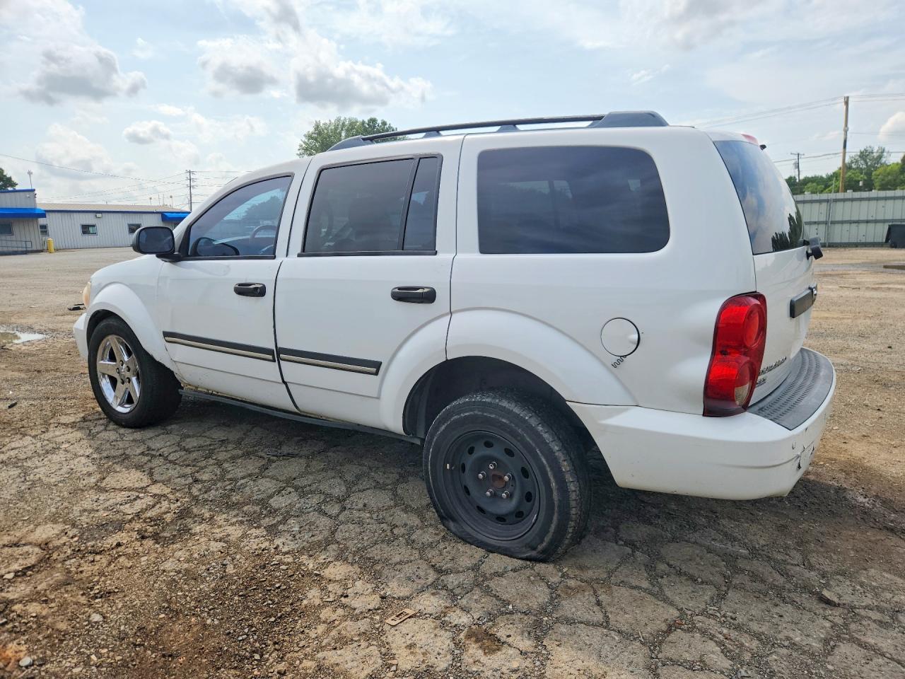 2008 Dodge Durango Slt White vin: 1D8HD48288F101205