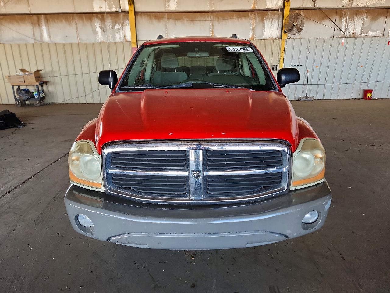 2005 Dodge Durango Slt Red vin: 1D8HD48DX5F566341