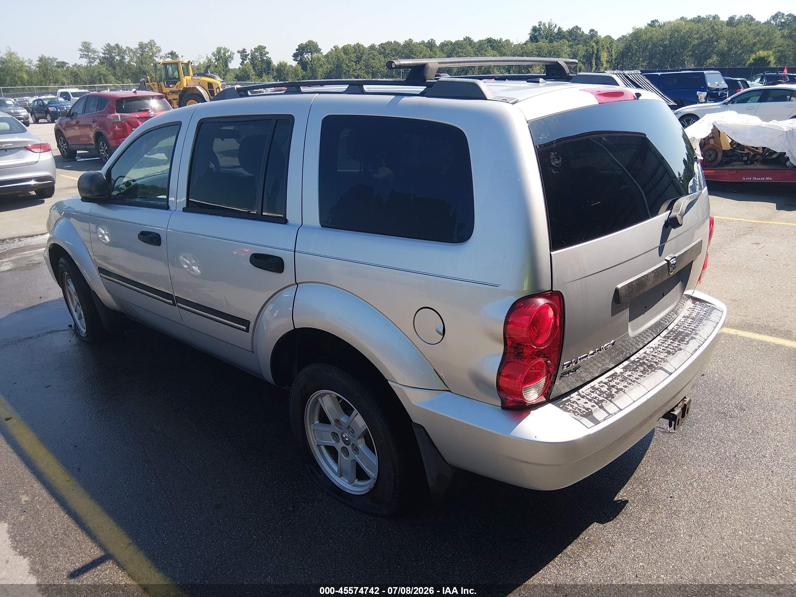 2008 Dodge Durango Slt Серебряный vin: 1D8HD48K78F131294