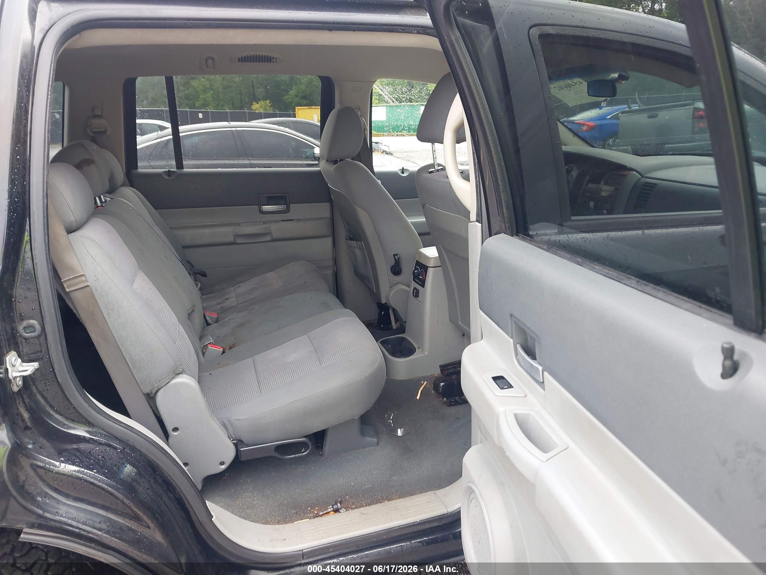 2007 Dodge Durango Slt Black vin: 1D8HD48KX7F586428