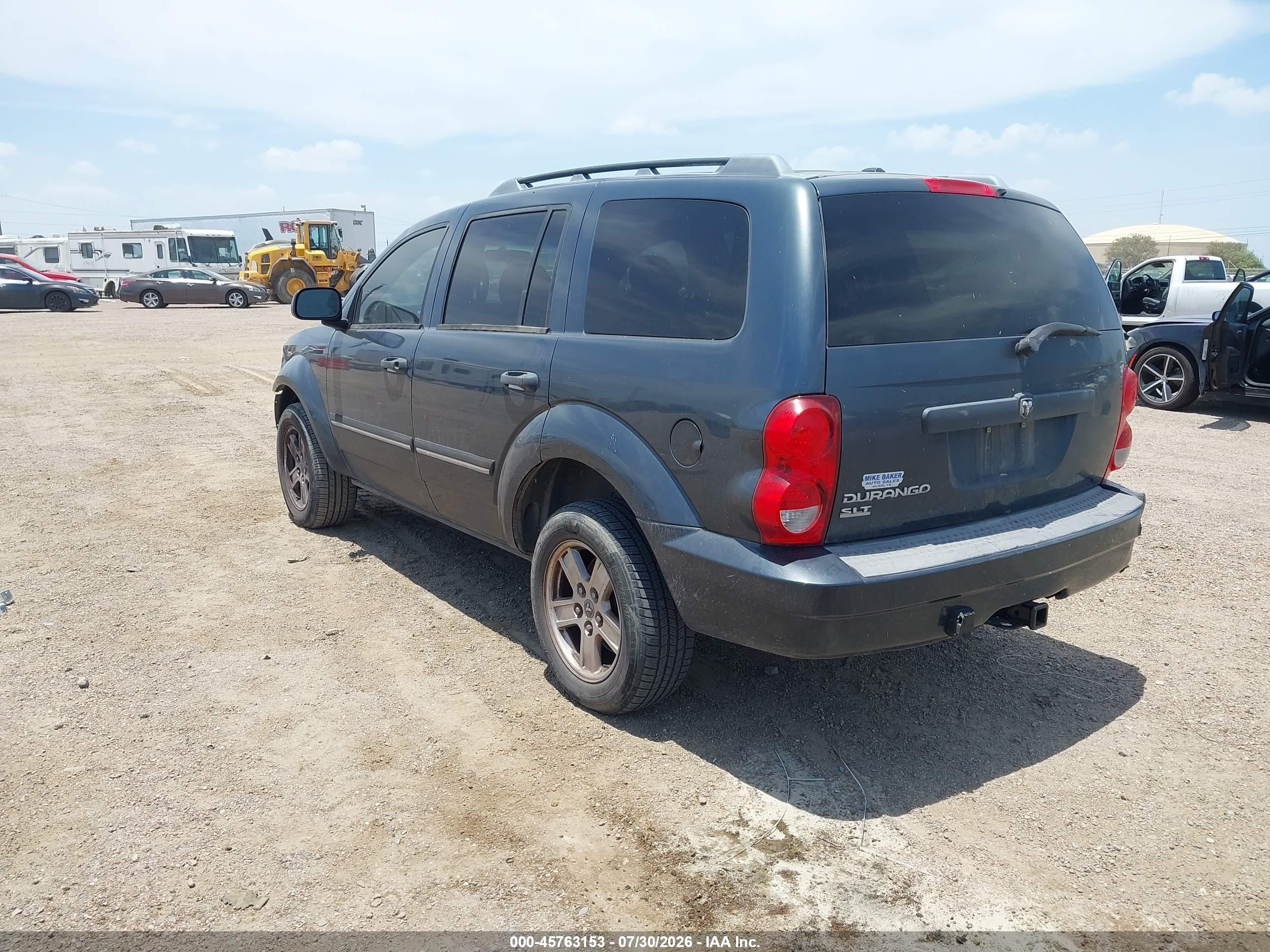 2008 Dodge Durango Slt Navy vin: 1D8HD48N98F109453