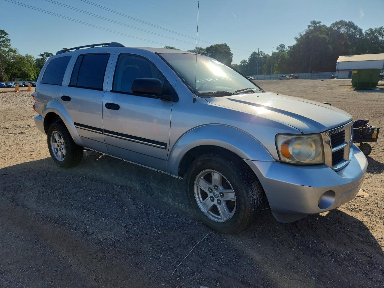 2007 Dodge Durango Slt Silver vin: 1D8HD48P07F507957