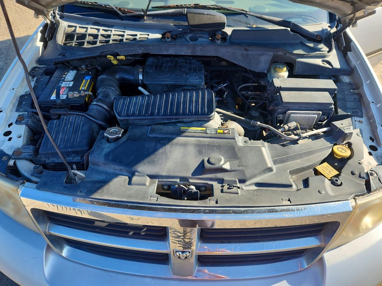 2007 Dodge Durango Slt Silver vin: 1D8HD48P07F507957