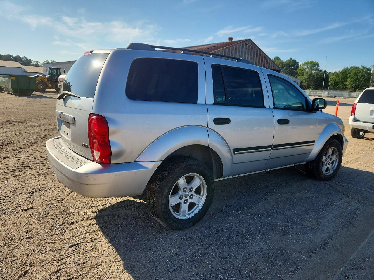 2007 Dodge Durango Slt Silver vin: 1D8HD48P07F507957
