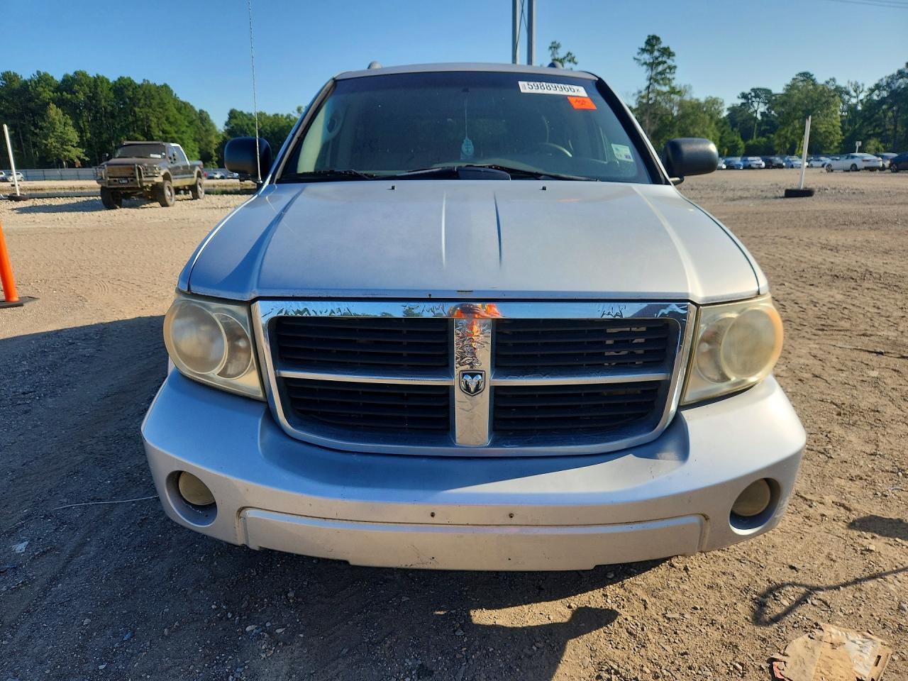2007 Dodge Durango Slt Silver vin: 1D8HD48P07F507957