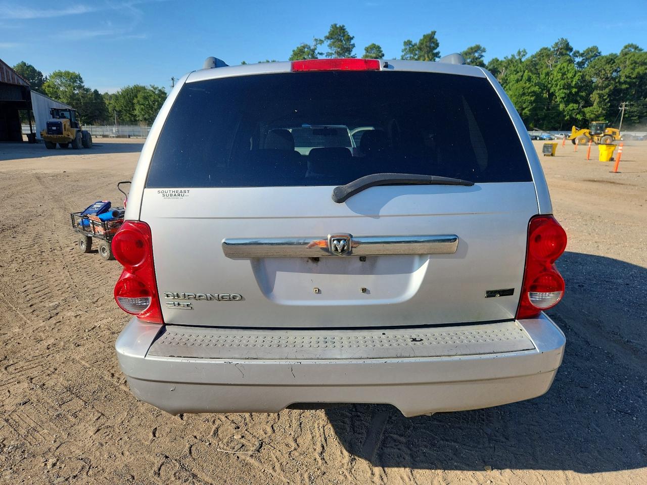 2007 Dodge Durango Slt Silver vin: 1D8HD48P07F507957