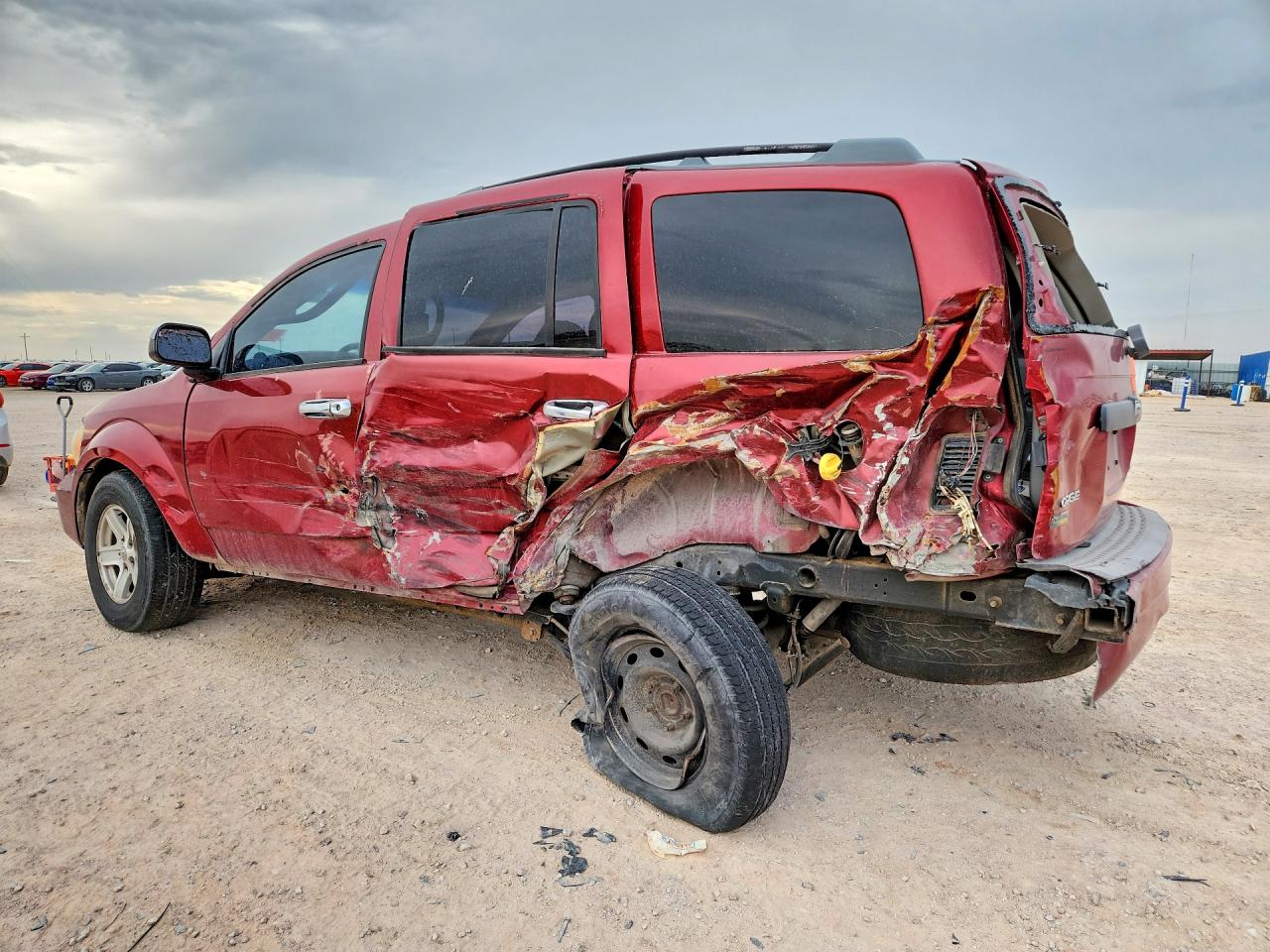 2009 Dodge Durango Slt Red vin: 1D8HD48P09F700872