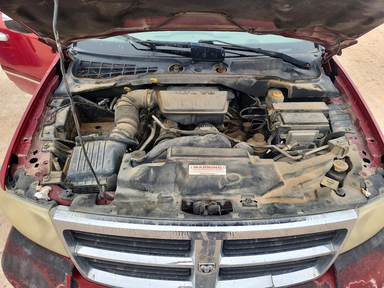 2009 Dodge Durango Slt Red vin: 1D8HD48P09F700872
