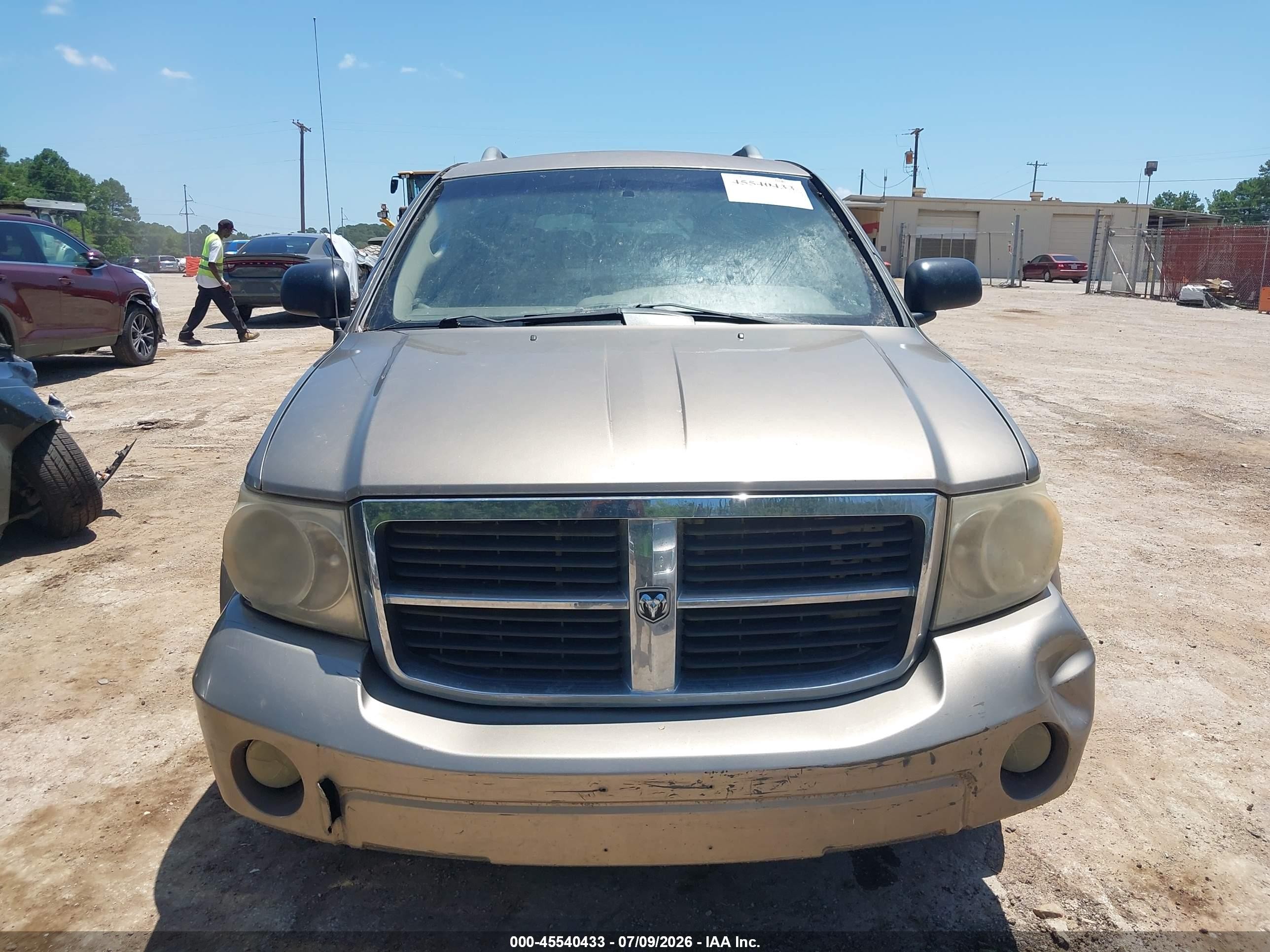 2007 Dodge Durango Slt Tan vin: 1D8HD48P37F507905