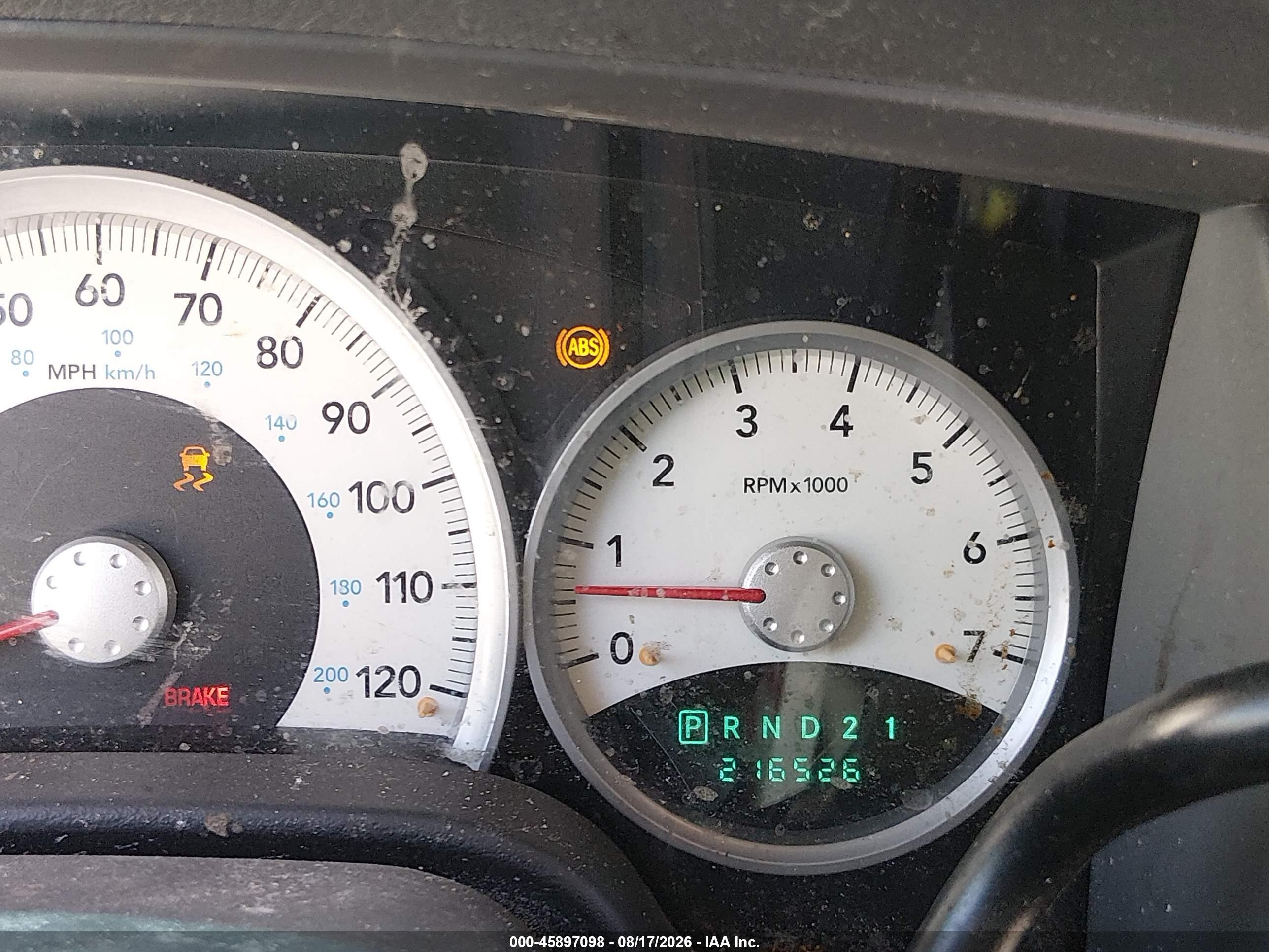 2007 Dodge Durango Slt Black vin: 1D8HD48P37F542301
