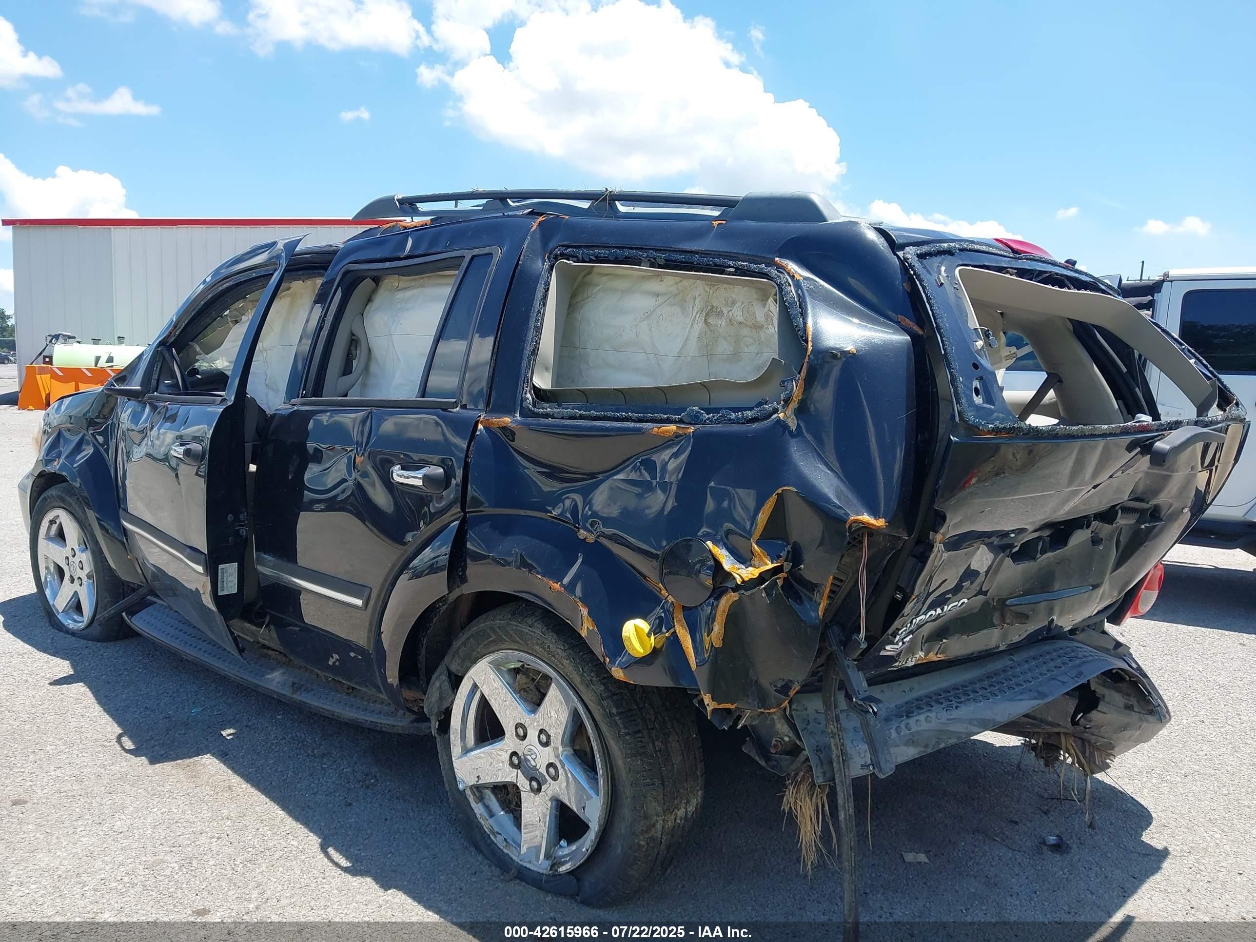 2007 Dodge Durango Slt Black vin: 1D8HD48P67F560727