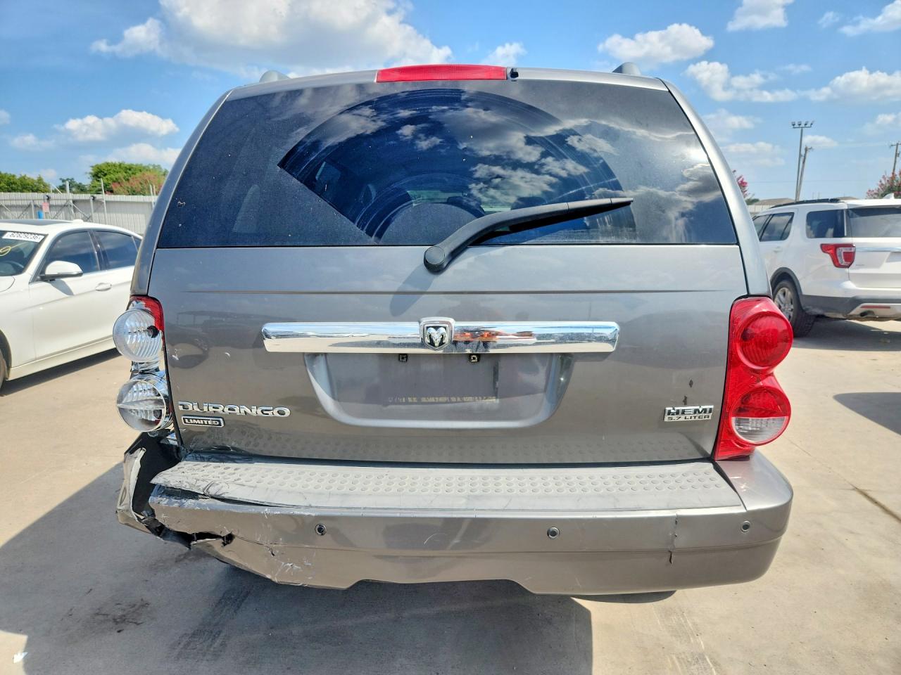 2007 Dodge Durango Limited Gray vin: 1D8HD58227F560900