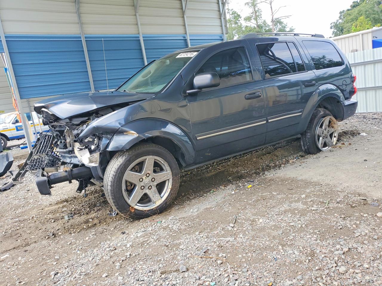 2007 Dodge Durango Limited Charcoal vin: 1D8HD58247F574023