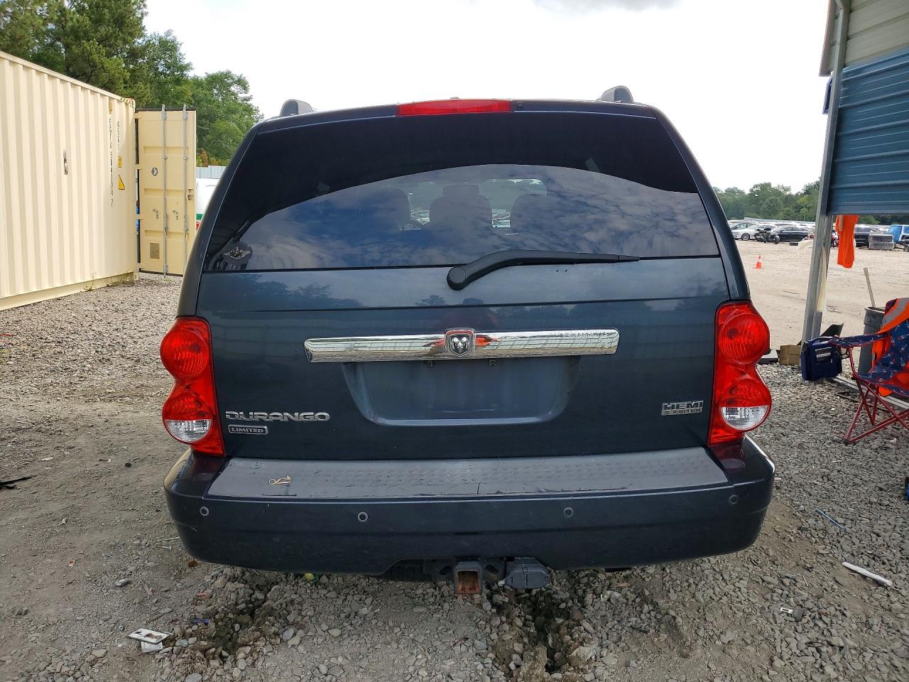 2007 Dodge Durango Limited Charcoal vin: 1D8HD58247F574023