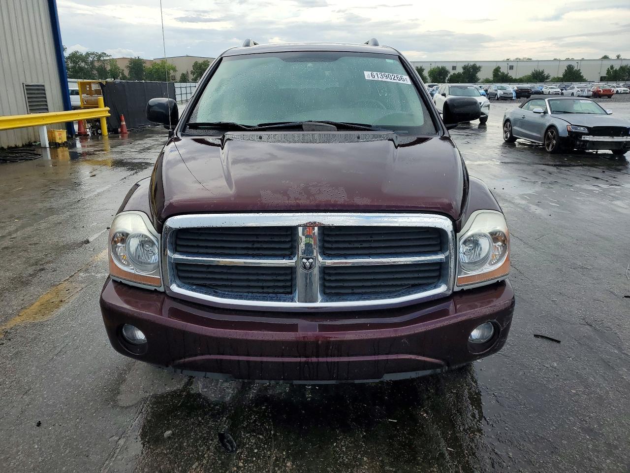 2005 Dodge Durango Limited Burgundy vin: 1D8HD58D15F520922