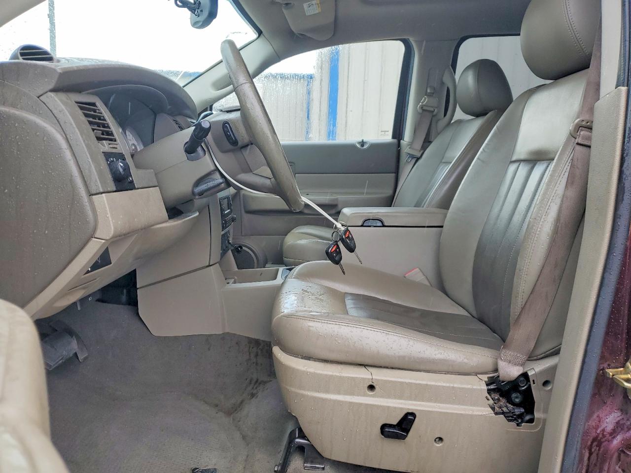 2005 Dodge Durango Limited Burgundy vin: 1D8HD58D15F520922
