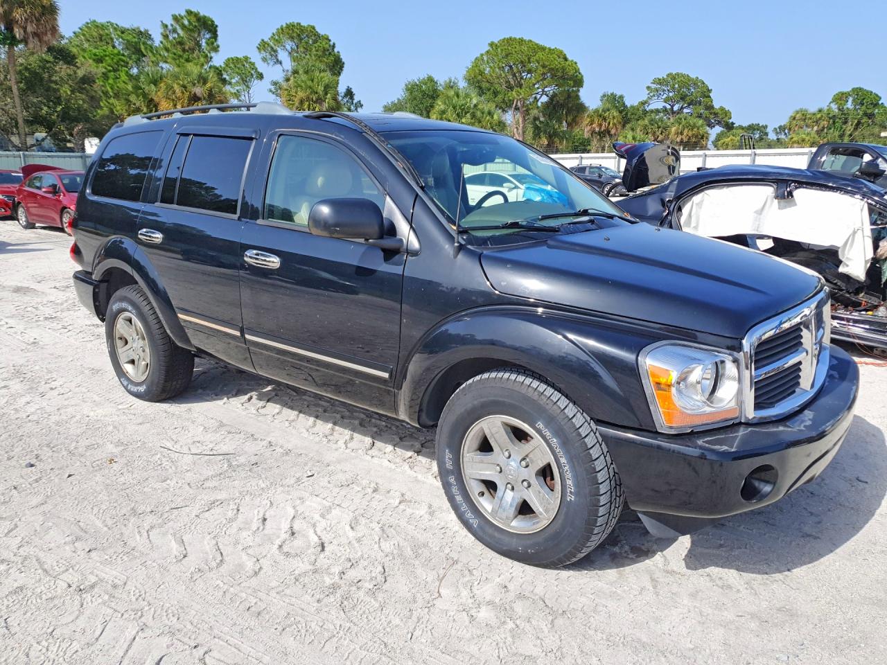2005 Dodge Durango Limited Черный vin: 1D8HD58D25F529421