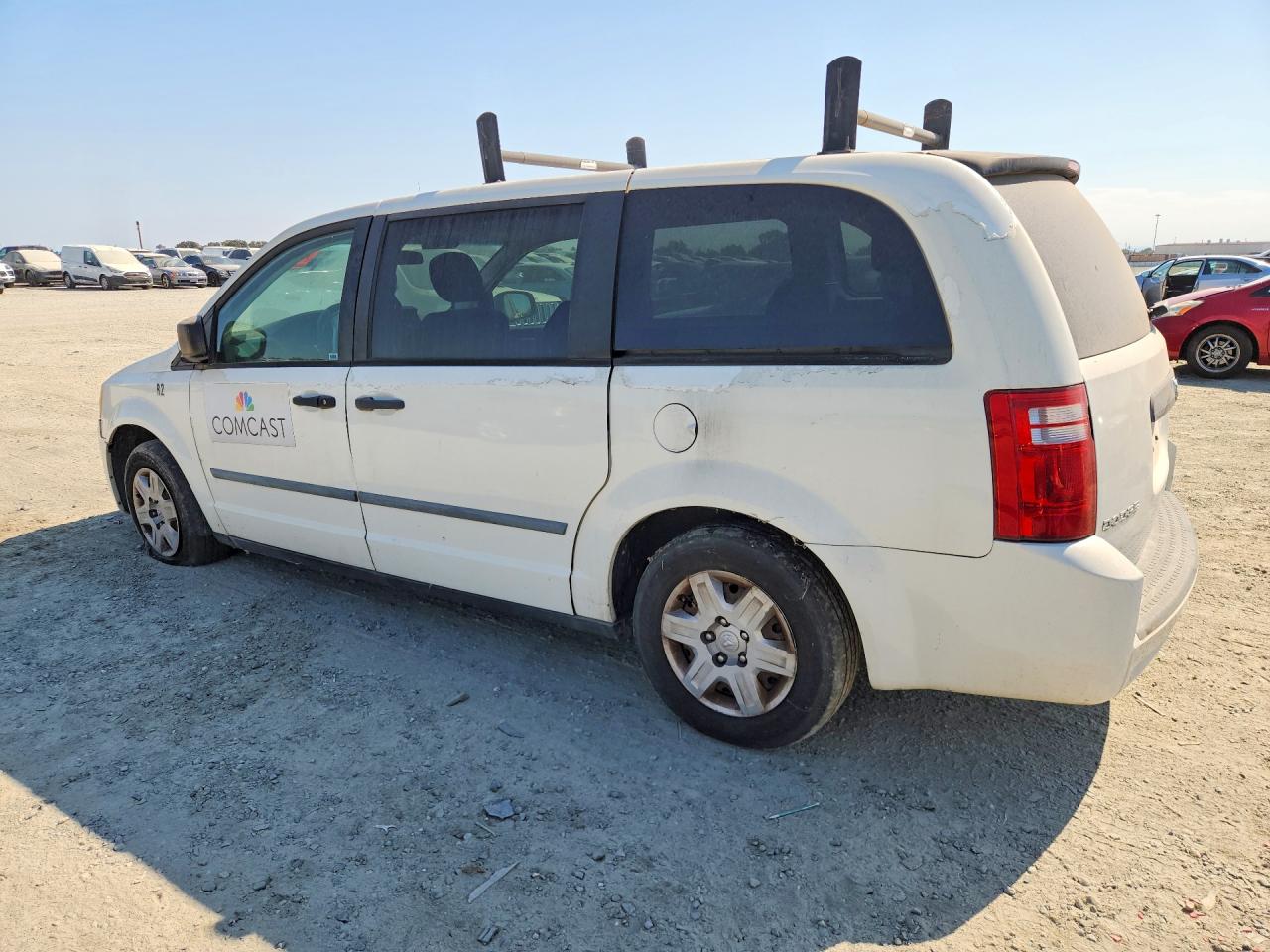 2008 Dodge Grand Caravan C/v White vin: 1D8HN11H48B172600