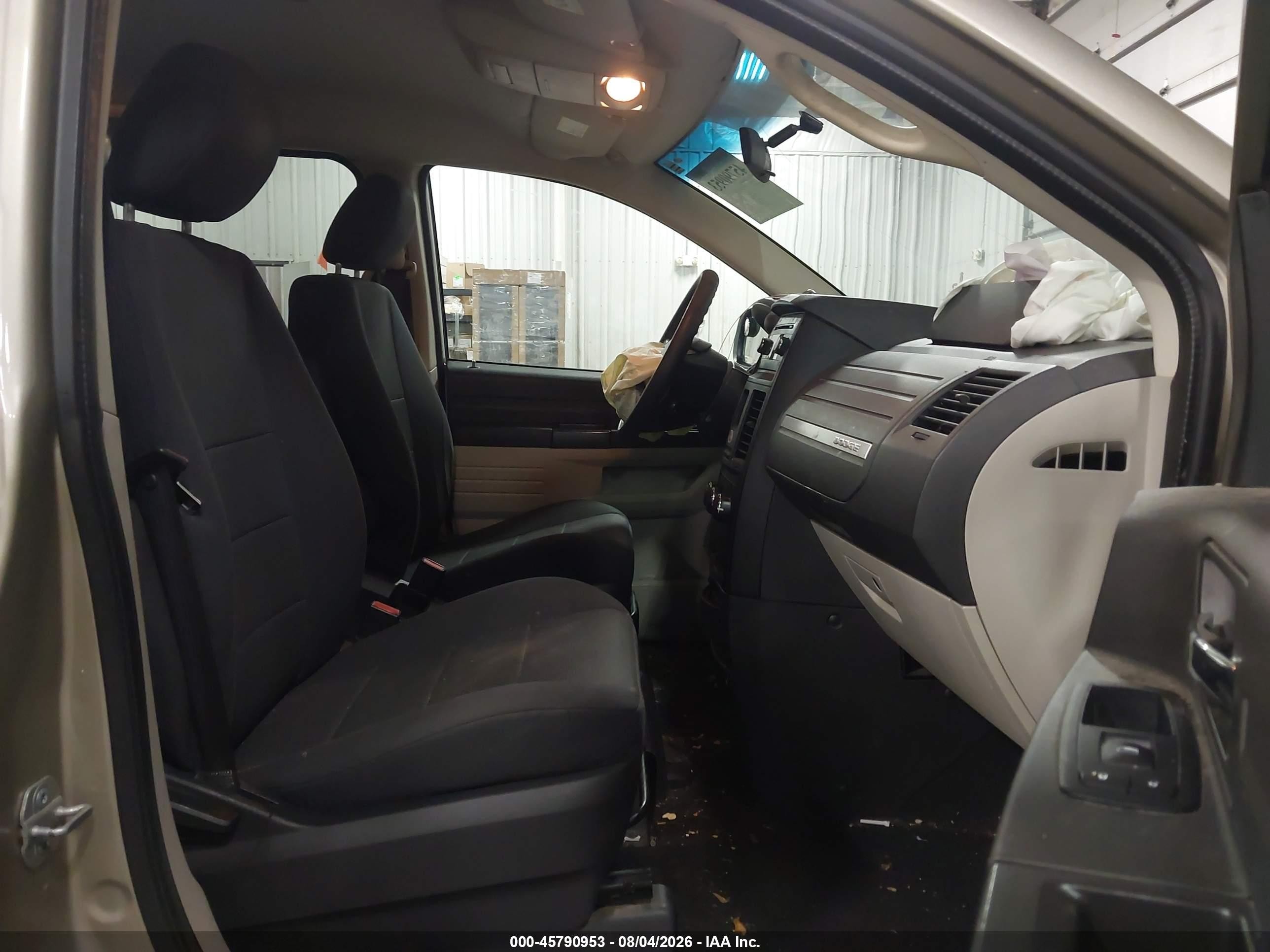 2009 Dodge Grand Caravan Se Beige vin: 1D8HN44E49B511389
