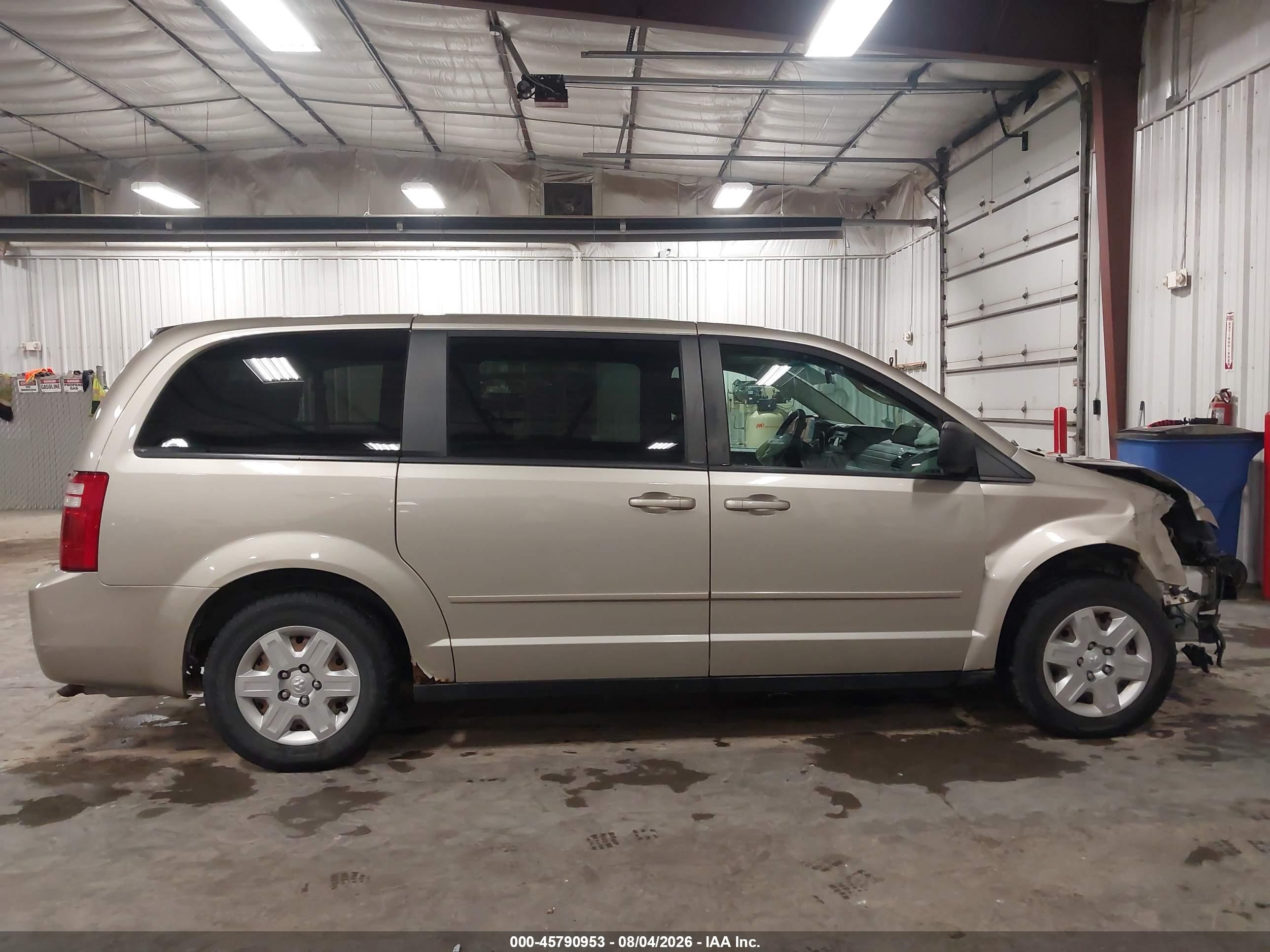2009 Dodge Grand Caravan Se Beige vin: 1D8HN44E49B511389