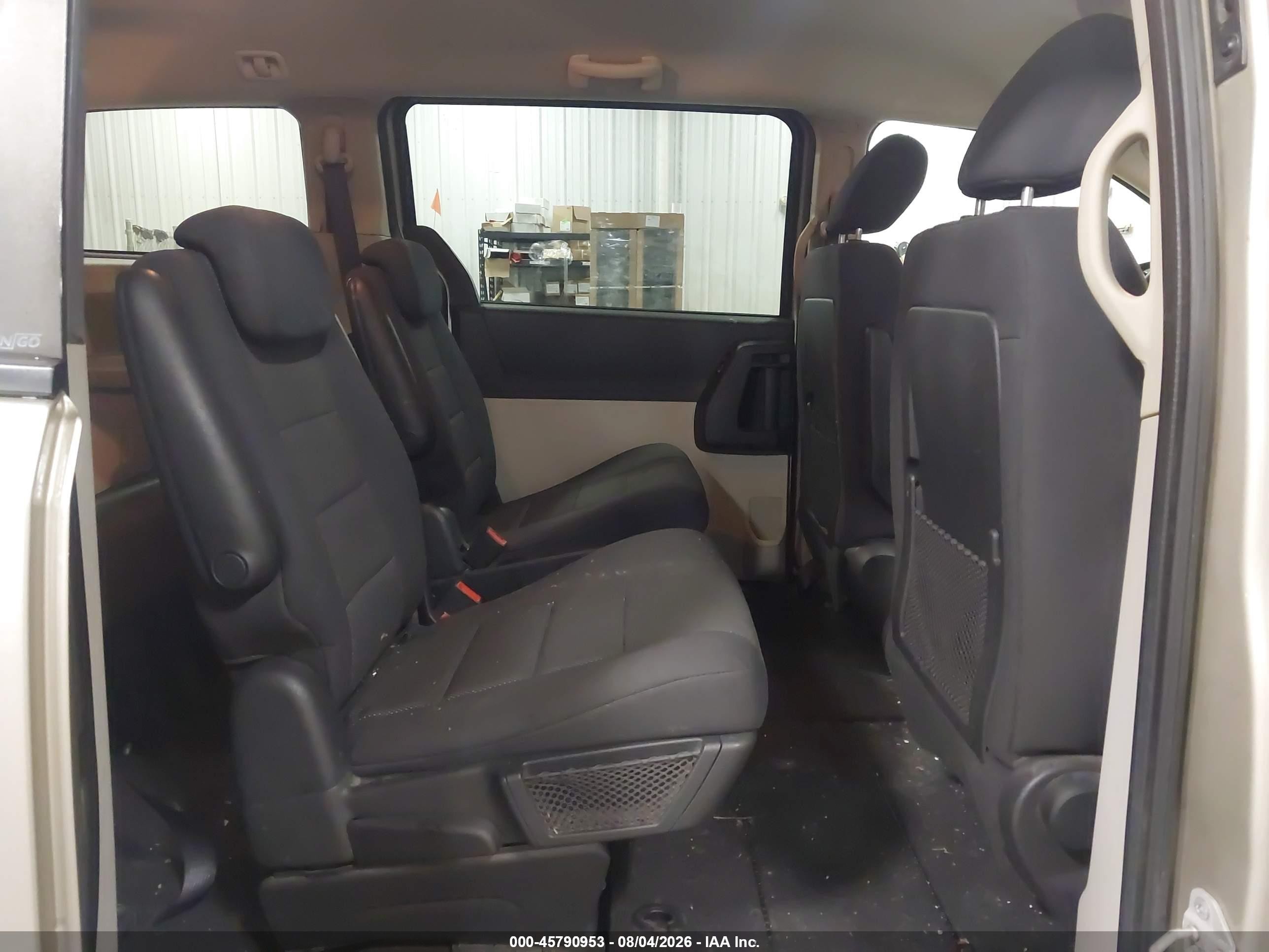 2009 Dodge Grand Caravan Se Beige vin: 1D8HN44E49B511389