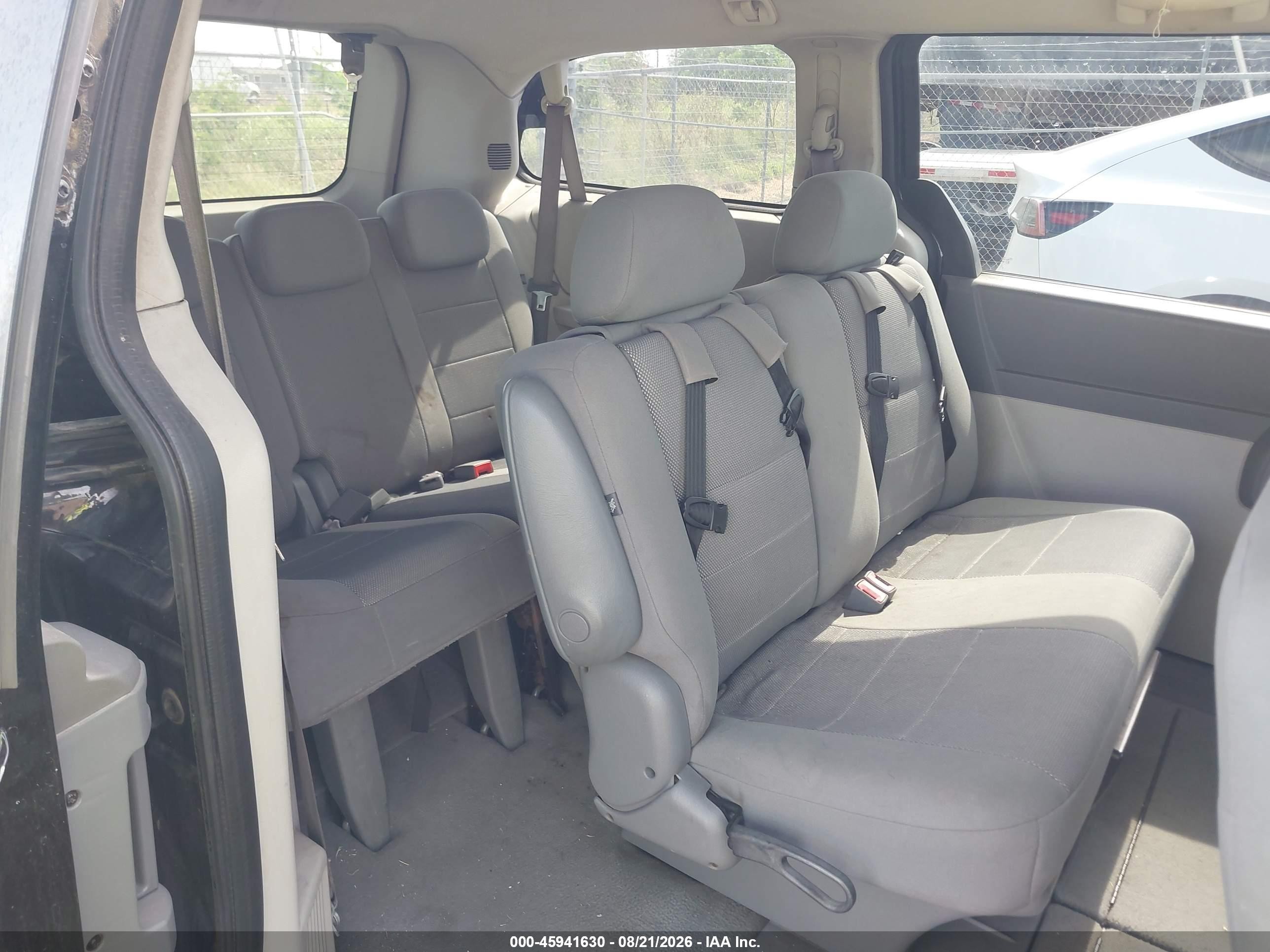 2009 Dodge Grand Caravan Se Черный vin: 1D8HN44E79B505179