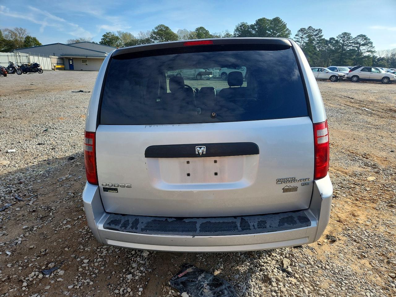 2009 Dodge Grand Caravan Se Silver vin: 1D8HN44E89B506888