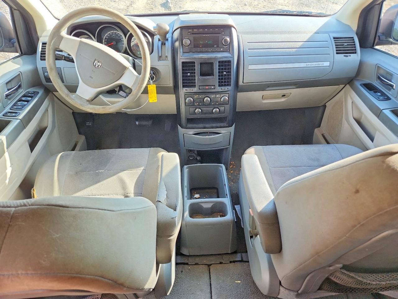 2009 Dodge Grand Caravan Se Silver vin: 1D8HN44E89B506888