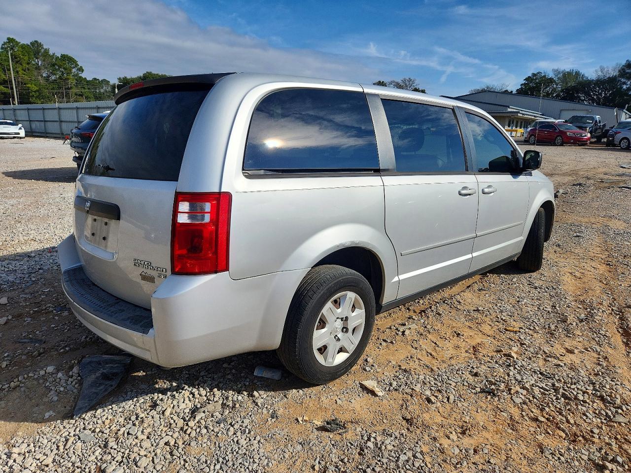 2009 Dodge Grand Caravan Se Silver vin: 1D8HN44E89B506888